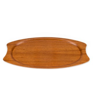Large model vintage Danish oval tray