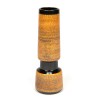 Bay Keramik Mid-Century vase in yellow/brown hue