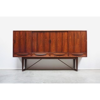 Palissander houten dressoir van Sofus J - Retro Studio