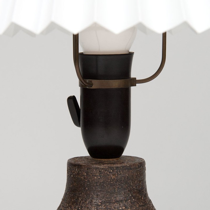 Bitossi Rimini Blu Mid-Century table lamp designed by Aldo Londi