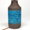 Bitossi Rimini Blu Mid-Century table lamp designed by Aldo Londi