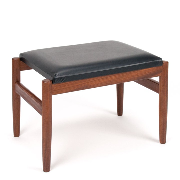 Hocker/ poef vintage jaren 60 model Deens design