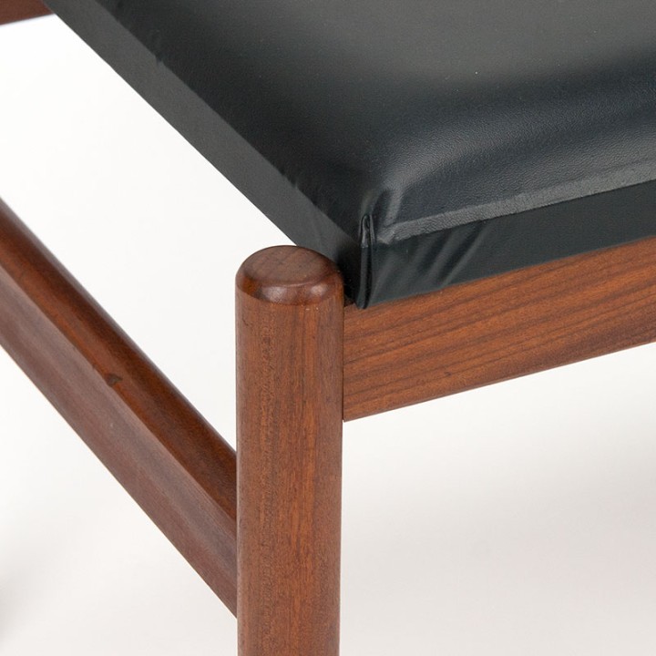 Hocker/ poef vintage jaren 60 model Deens design