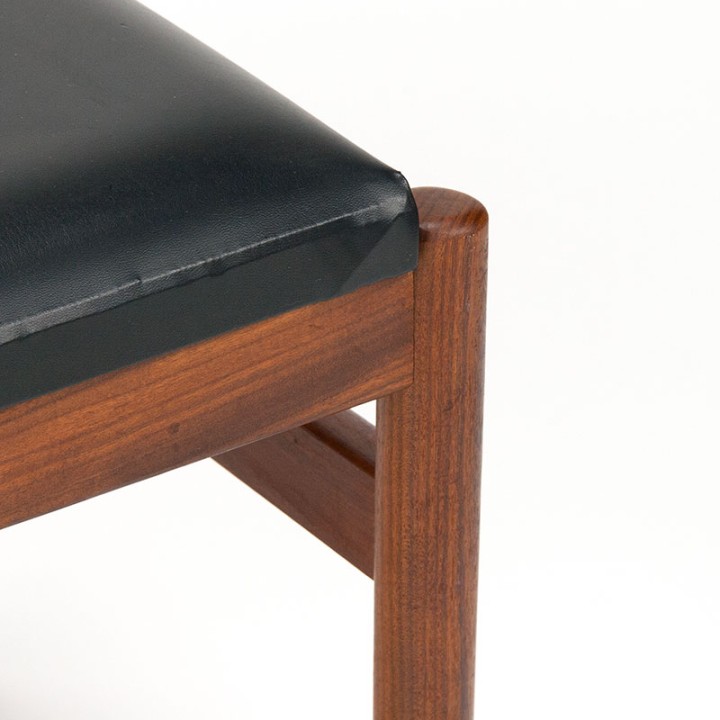 Hocker/ poef vintage jaren 60 model Deens design