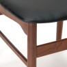 1950s Danish vintage dining table chair