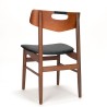 1950s Danish vintage dining table chair
