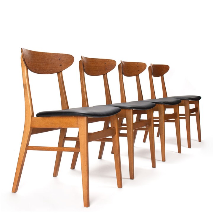 Model 210 from Farstrup set of Danish vintage dining table