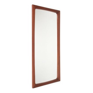 Vintage Mid-Century Danish teak mirror from 1960-1969