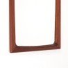 Vintage Mid-Century Danish teak mirror from 1960-1969