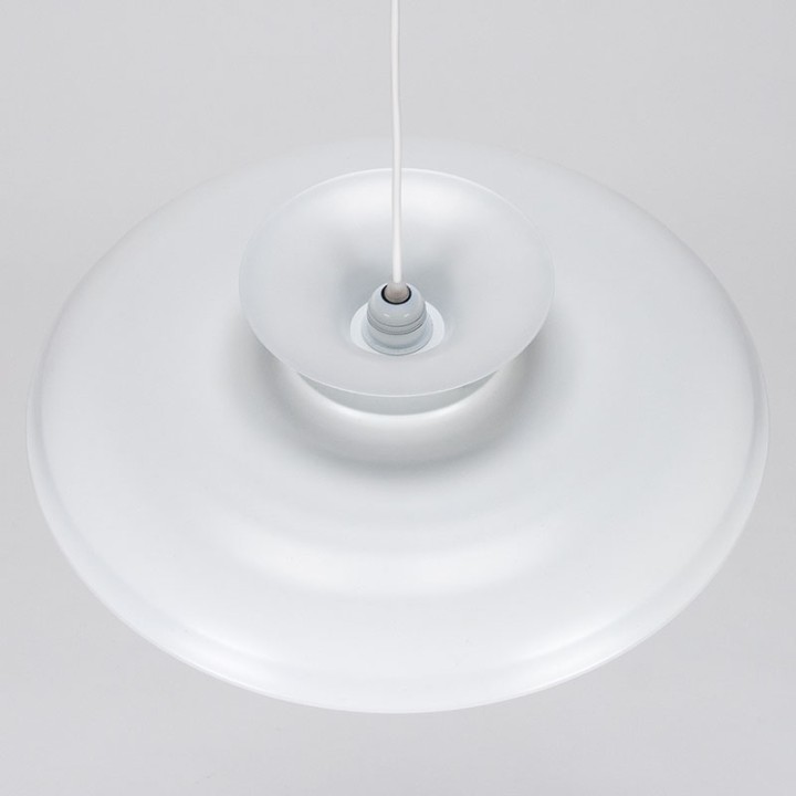 White model vintage Danish pendant lamp