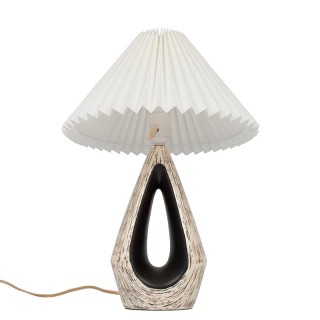 Søholm Bornholm Danish vintage ceramic table lamp