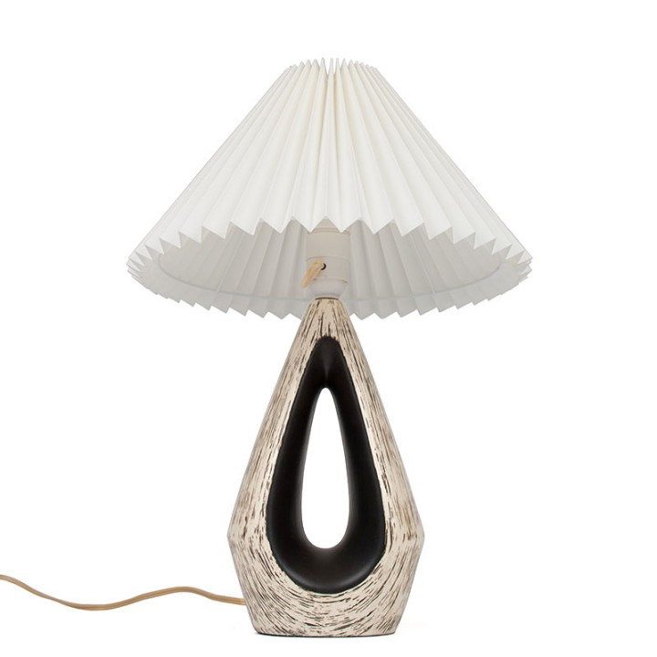 Søholm Bornholm Danish vintage ceramic table lamp