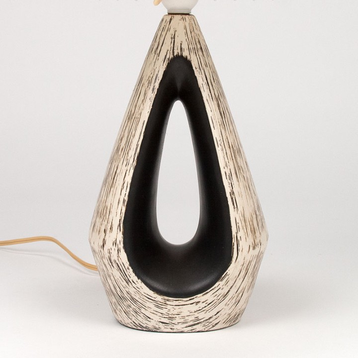 Søholm Bornholm Danish vintage ceramic table lamp