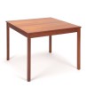 Small Danish square coffee table in teak