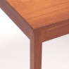 Klein model Deense salontafel vierkant in teak