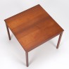 Klein model Deense salontafel vierkant in teak