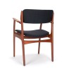 Model 50 vintage Danish chair in teak design by Erik Buck