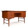 Mid-Century Danish vintage desk in teak