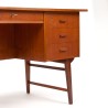 Mid-Century Danish vintage desk in teak