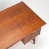 Mid-Century Danish vintage desk in teak