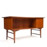 Mid-Century Danish vintage desk in teak