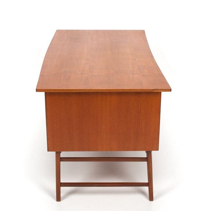 Mid-Century Deens bureau vintage model in teakhout