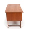 Mid-Century Deens bureau vintage model in teakhout