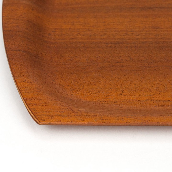 Small teak tray, vintage model
