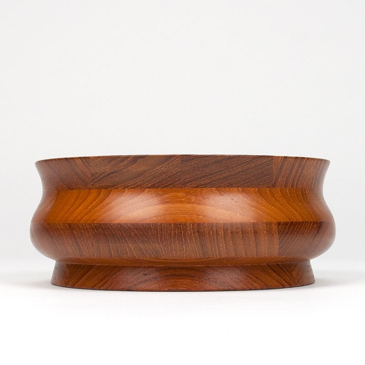Teak vintage serving dish from the late sixties