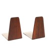 Rosewood Danish vintage bookends set of 2
