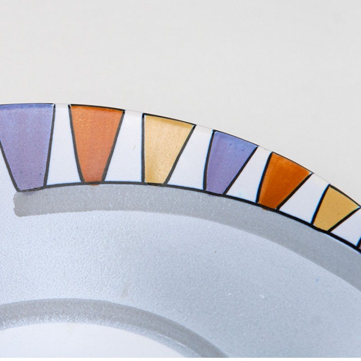 Flora Gouda plateel schaal Athene serie model 1502