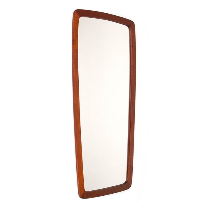 Mid-century vintage Danish mirror with organic design