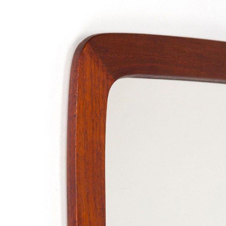 Mid-century vintage Danish mirror with organic design