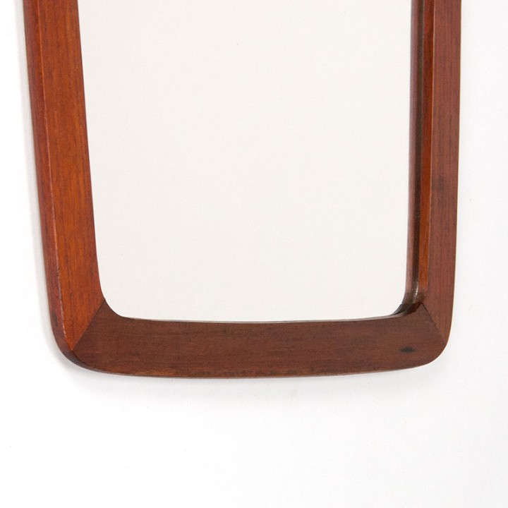 Mid-century vintage Danish mirror with organic design