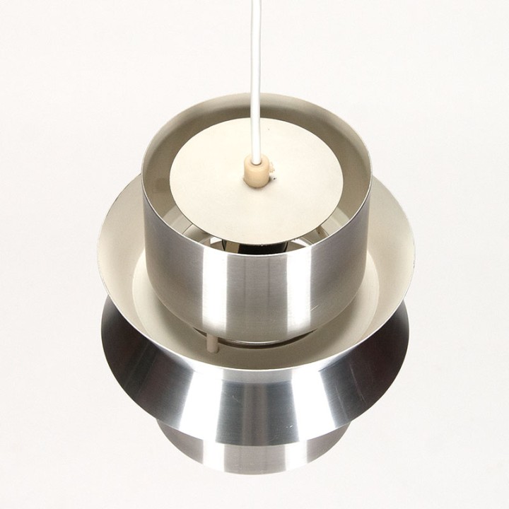 Aluminum Danish Mid-Century vintage pendant