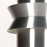 Aluminium Deense Mid-Century vintage hanglamp