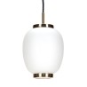 Deense vintage hanglamp Kina pendel van Bent Karlby