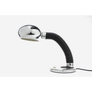 Bureaulamp met chromen kap - Retro Studio