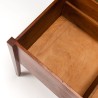 Opbergmeubel/ bijzettafel vintage Deens design in teak