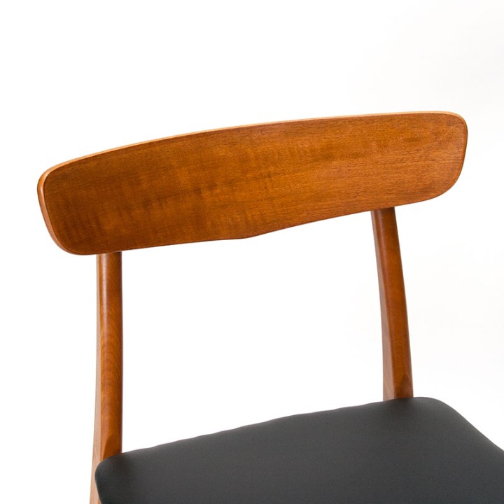 Findahl set of 4 Danish vintage dining table chairs