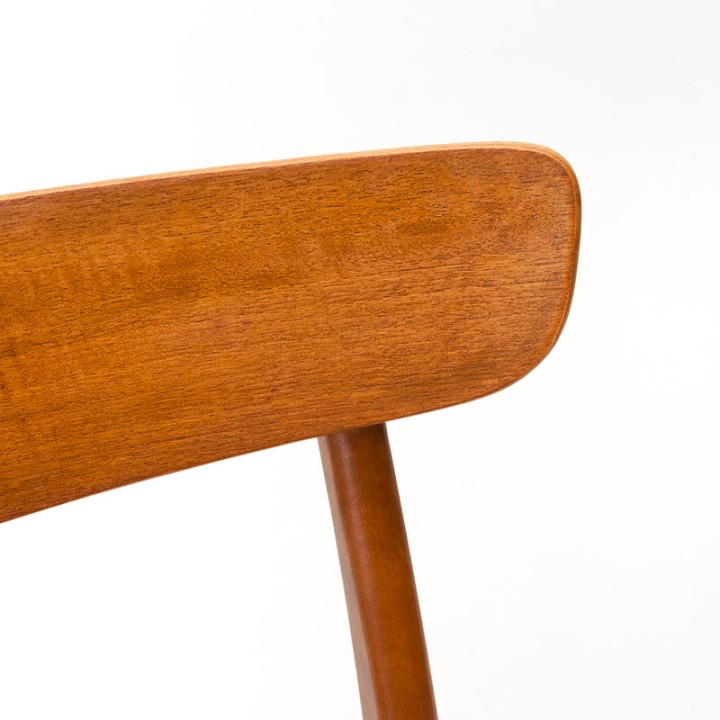 Findahl set van 4 Deense vintage eettafel stoelen