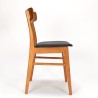 Findahl set of 4 Danish vintage dining table chairs