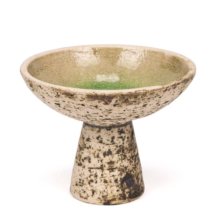 Pieter Groeneveldt earthenware vintage candlestick