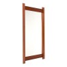 Danish sixties teak vintage mirror