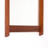 Danish sixties teak vintage mirror