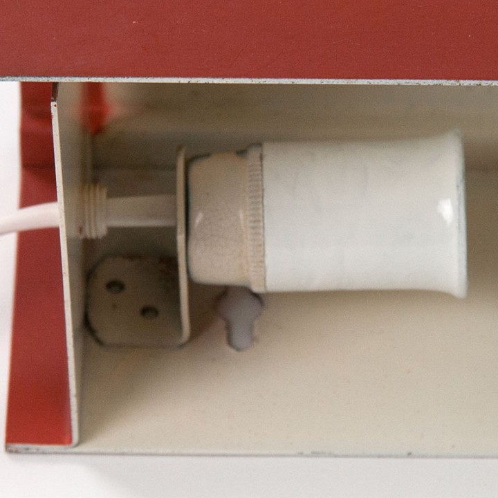 Nederlandse jaren 50 vintage wand-/ bedlampje