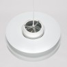 Svend Middelboe Mid-Century Verona hanglamp wit