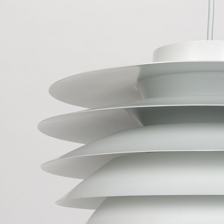 Svend Middelboe Mid-Century Verona hanglamp wit