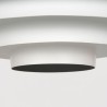 Svend Middelboe Mid-Century Verona hanglamp wit
