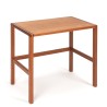 Teakhouten planten- en/ of bijzettafel Mid-Century Deens